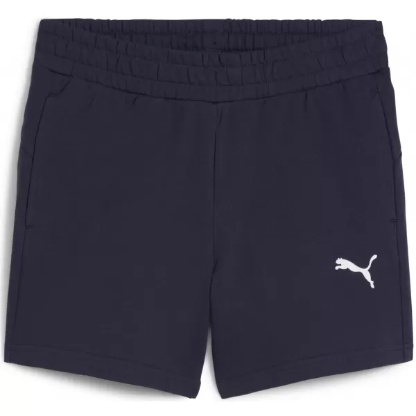  Pantaloni scurți pentru doamne PUMA TEAMGOAL CASUALS SHORTS WMN 658611_06 PUMA NAVY/PUMA WHITE 