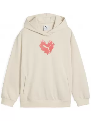 Panouri pentru bebeluși PUMA FLAMING LOVE HOODIE 685109_87 ZĂPADĂ ALPINĂ