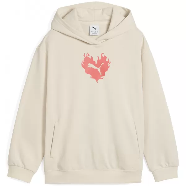  Panouri pentru bebeluși PUMA FLAMING LOVE HOODIE 685109_87 ZĂPADĂ ALPINĂ 