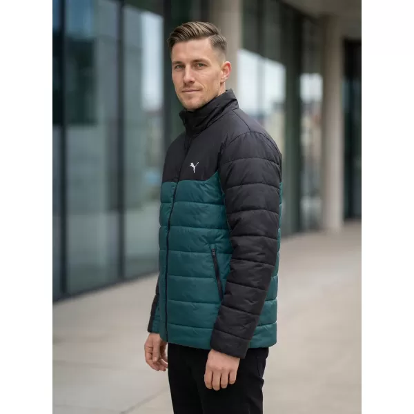  Jachetă pentru bărbați PUMA ESS PADDED JACKET 685210-75 VERDE 
