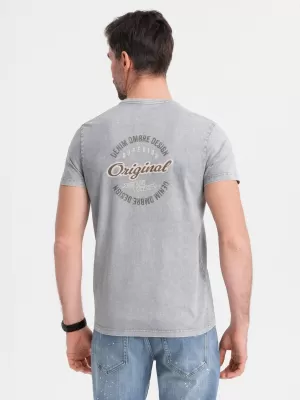 Cămaşă OMBRE OM-TSWT-0201 GRI