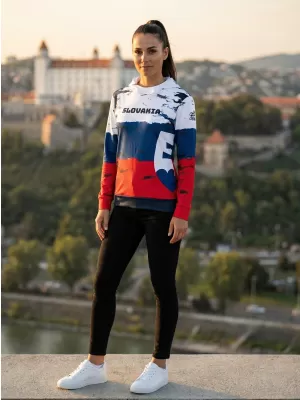 Premium cu hanorac funcțional pentru femei ALTISPORT VOJ/ALW036SL/MI01 FOOL