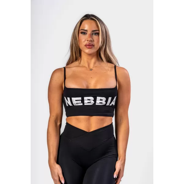  Sutien bandeau BACK CHECK 612 BLACK Nebbia 