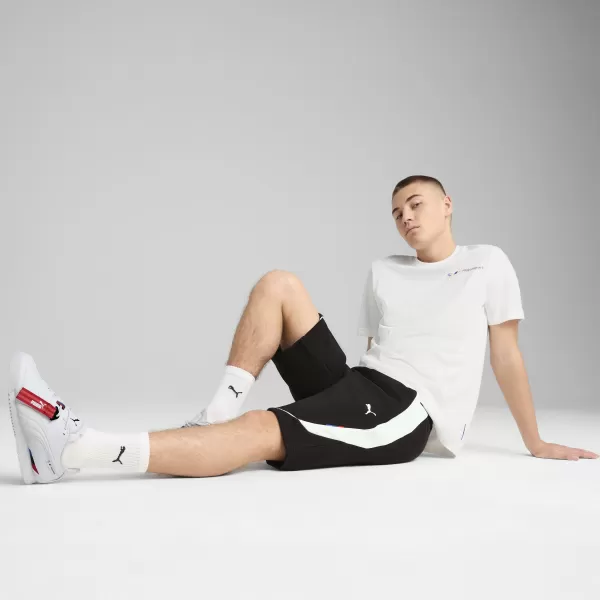  Pantaloni scurţi PUMA BMW MMS SWEAT SHORTS 630618_01 PUMA NEGRU 