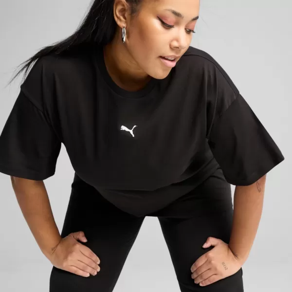  Cămaşă PUMA ESS RELAXED TEE 684971-01 NEGRU 