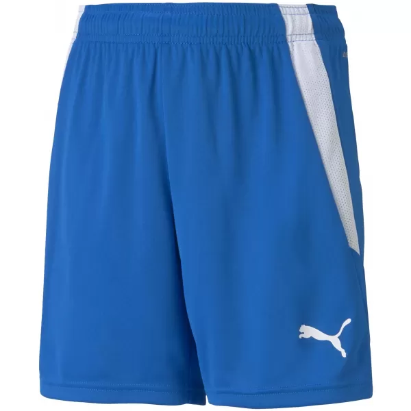  Pantaloni scurţi PUMA TEAMLIGA SHORTS JR 704931_02 LIMONADĂ ALBASTRĂ ELECTRICĂ 