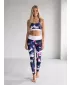 Premium de sutien sport funcțional pentru femei ALTISPORT VOJ/ALW110POD01 VIOLET -WHITE