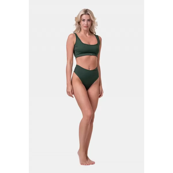  Bikini Active Black - bralette top 554 VERDE ÎNCHIS Nebbia 