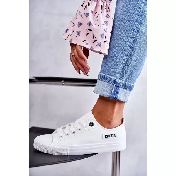  Pantofi de damă BIG STAR KK274010 WHITE Pantofi Big Star 
