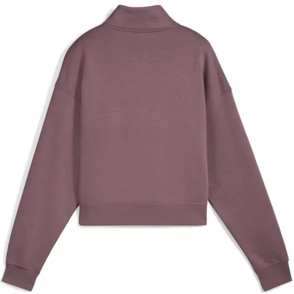  Panoul pentru doamne PUMA CLASS COMFORT HALF-ZIP SHORT CREW FL 688138-88 VIOLET 