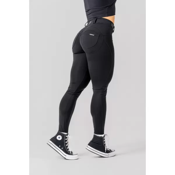  Leggings Bubble Butt 2.0 MAXIMUM PUSH-UP 306 NEGRU Nebbia 