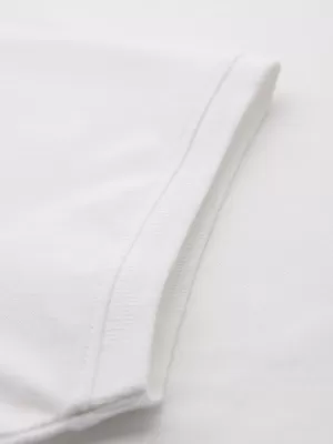 Tricou pentru bărbați OMBRE OM-POSS-0103 ECRU