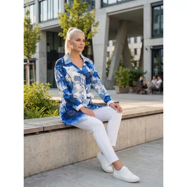  Jacheta pentru femei premium ALTISPORT VOJ/ALW102MI05 NAVY/ALB 