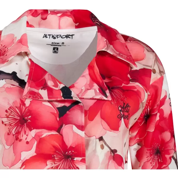  Jacheta pentru femei premium ALTISPORT VOJ/ALW102MI05 ROZ/ALB 