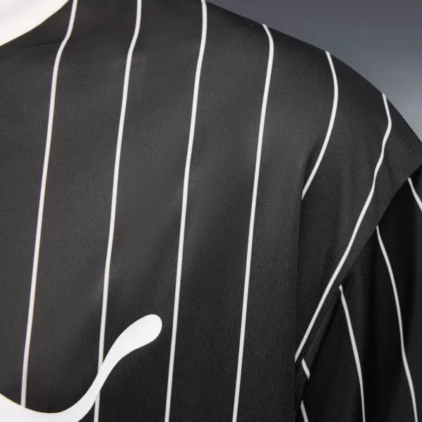  Tricou pentru bărbați PUMA ESS STRIPED JERSEY 688263-01 NEGRU 