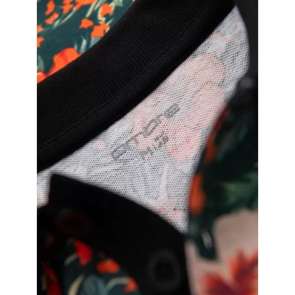  Tricou pentru bărbați OMBRE OM-POSS-0149 NEGRU 