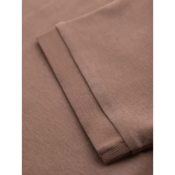  Tricou pentru bărbați OMBRE OM-POSS-0148 MARO DESCHIS 