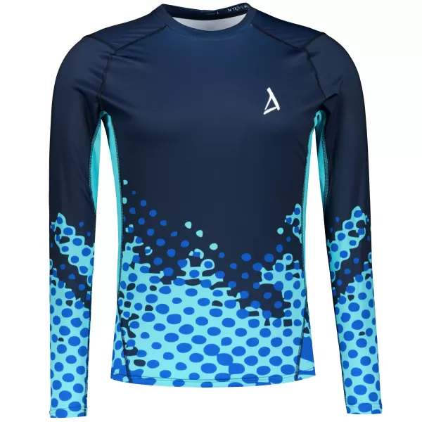  Tricou de compresie funcțională pentru bărbați cu premium cu mânecă lungă ALTISPORT VOJ/ALM109TR03 REGAL 