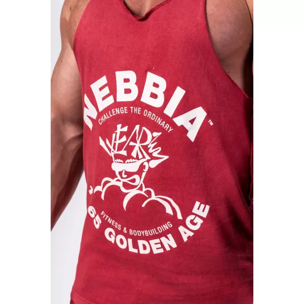  Lărgiș spate muscular spalat GOLDEN AGE 791 RED Nebbia 