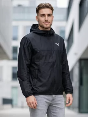 Windbreaker PUMA ESS REGULAR WINDBREAKER 684625-01 NEGRU