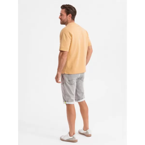  Pantaloni scurţi OMBRE OM-SRDS-0135 GRI DESCHIS 
