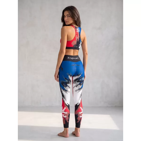  Premium de sutien sport funcțional pentru femei ALTISPORT VOJ/ALW036POD01 SMUDGE 