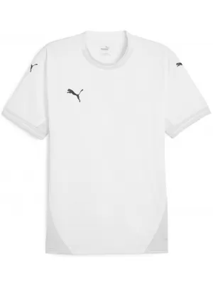 Cămaşă PUMA TEAMFINAL JERSEY 705737_04 PUMA WHITE/NEGRU/FEATHERGRAY
