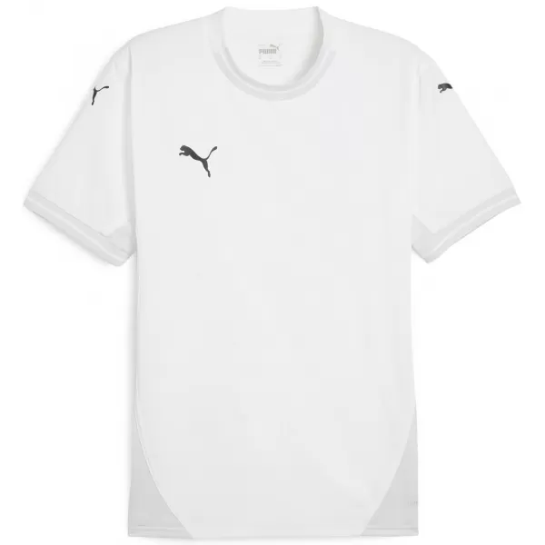  Cămaşă PUMA TEAMFINAL JERSEY 705737_04 PUMA WHITE/NEGRU/FEATHERGRAY 