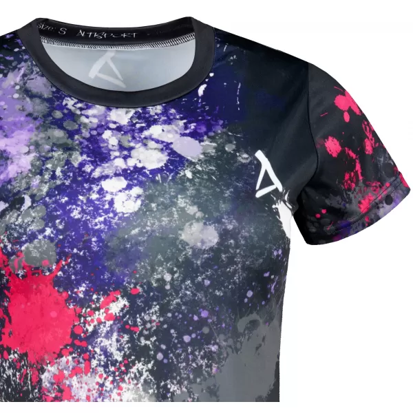  Tricou funcțional premium pentru femei ALTISPORT VOJ/ALW055TR01 ROZ NEGRU 