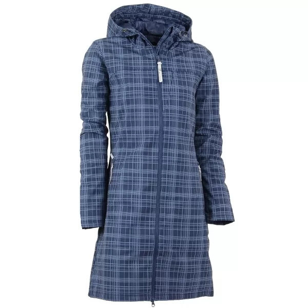  Palton softshell pentru doamne ALPINE PRO ASHERAH INS. ALBASTRU ÎNCHIS 