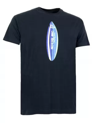 Tricou pentru bărbați NORDBLANC BOARD NBSMT5097 NEGRU