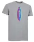 Tricou pentru bărbați NORDBLANC BOARD NBSMT5097 EVIDENȚIERI GRI ÎNCHIS