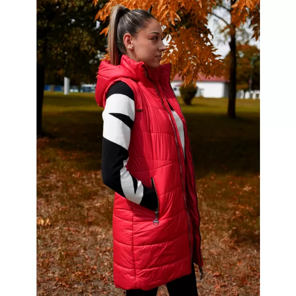  Vestă KIXMI VIVIA ROŞU 