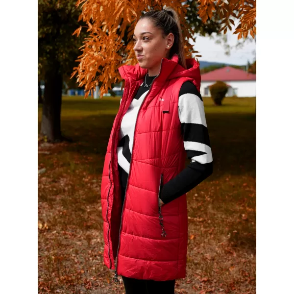  Vestă KIXMI VIVIA ROŞU 