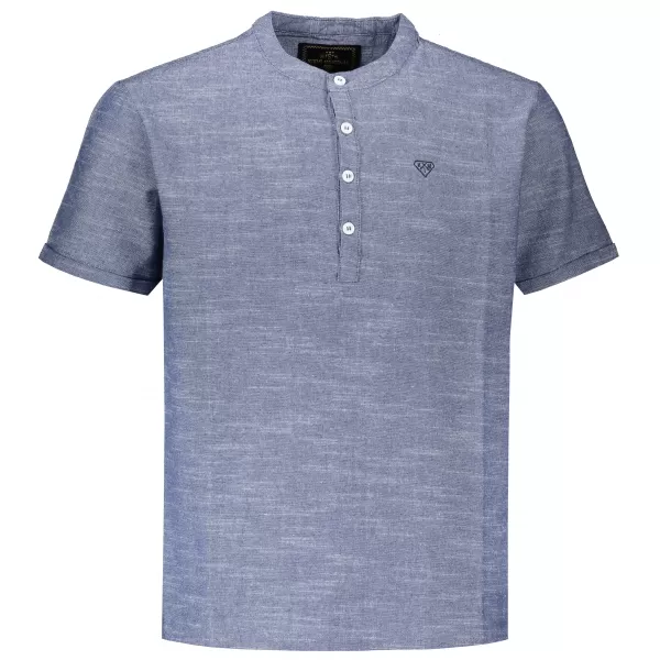  Cămașă pentru bărbați KIXMI LEVAN ALBASTRU 