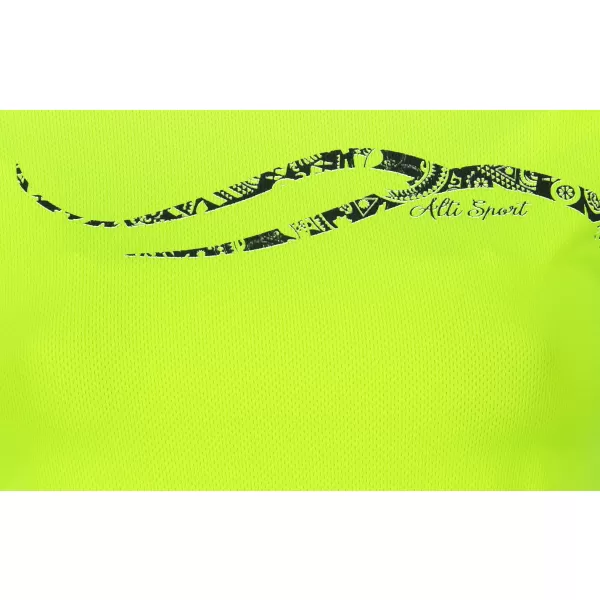  Dámské funkční triko ALTISPORT CARRYOVER ALW001140 NEON YELLOW 