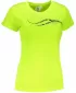 Dámské funkční triko ALTISPORT CARRYOVER ALW001140 NEON YELLOW