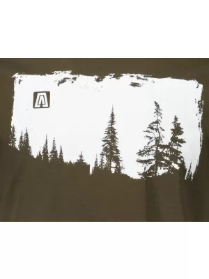 Pánské triko ALTISPORT CARRYOVER ALM111129 MILITARY