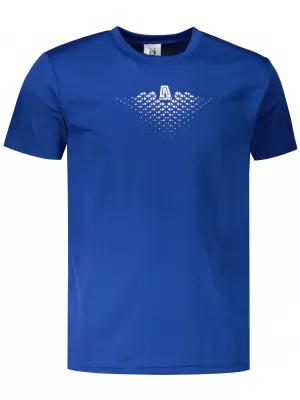 Pánské funkční triko ALTISPORT CARRYOVER ALM148124 KRÁLOVSKÁ MODRÁ