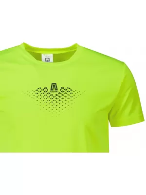 Pánské funkční triko ALTISPORT CARRYOVER ALM148124 LIMETKOVÁ