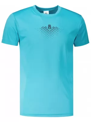 Pánské funkční triko ALTISPORT CARRYOVER ALM148124 TYRKYSOVÁ