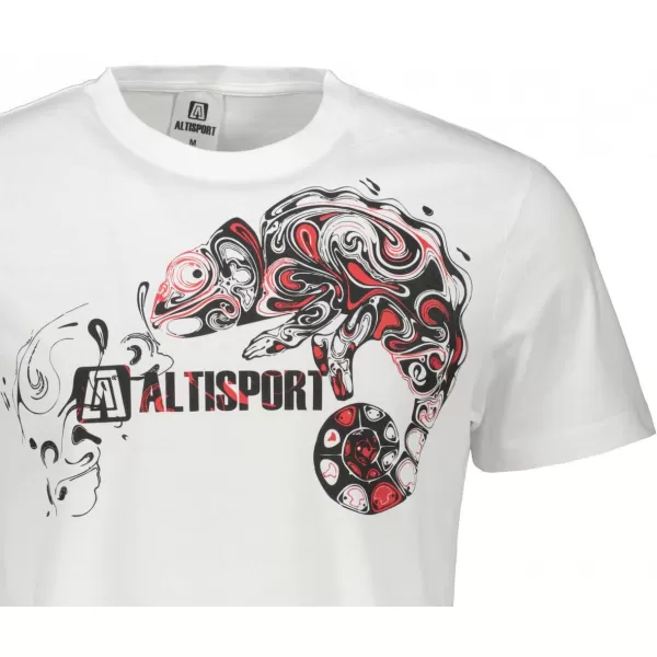  Pánské triko ALTISPORT CARRYOVER ALM136129 BÍLÁ 