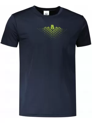 Pánské funkční triko ALTISPORT CARRYOVER ALM148124 NÁMOŘNÍ MODRÁ