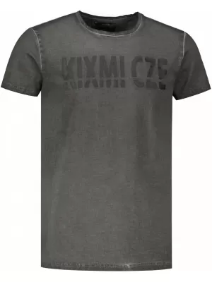 Tricou pentru bărbați KIXMI NARSEY GRI INCHIS
