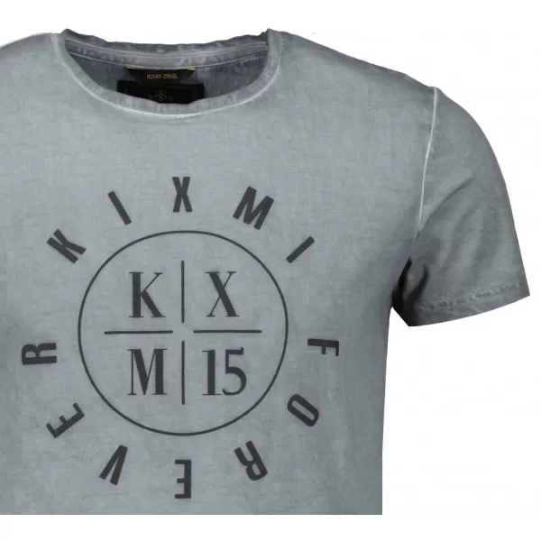  Tricou pentru bărbați KIXMI NADIR GRI 