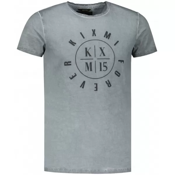 Tricou pentru bărbați KIXMI NADIR GRI 
