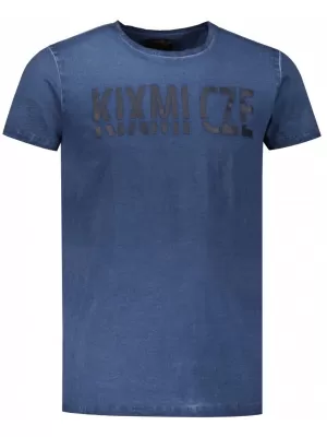 Tricou pentru bărbați KIXMI NARSEY ALBASTRU INCHIS