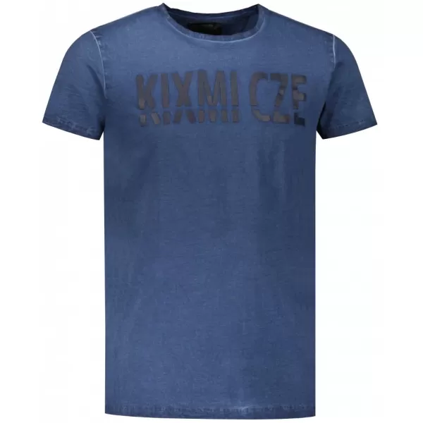  Tricou pentru bărbați KIXMI NARSEY ALBASTRU INCHIS 