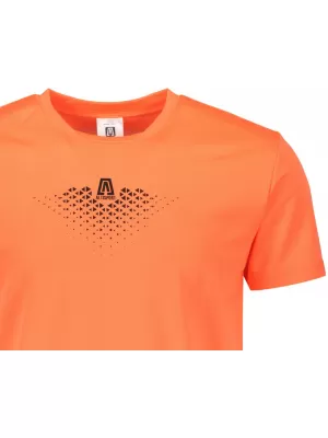 Pánské funkční triko ALTISPORT CARRYOVER ALM148124 NEON MANDARINE