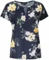 Tricou pentru femei KIXMI ORNELLA ALBASTRU INCHIS